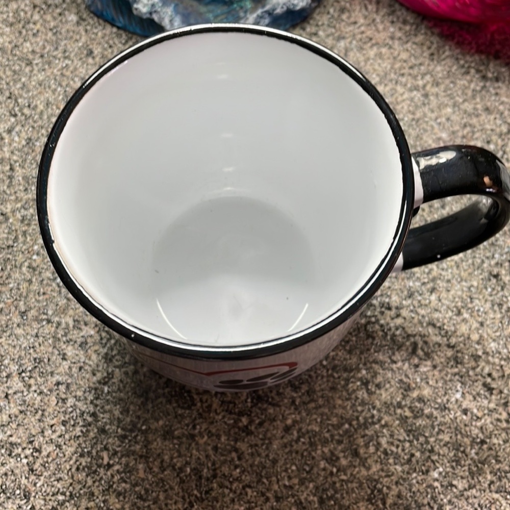 BRAND NEW PET LOVERS PAWPRINT HEART COFFEE MUG/ CUP - Picture 2 of 3